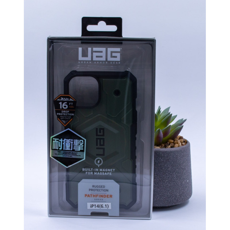 Протиударний чохол UAG для IPhone 13 Pro armor green