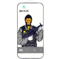 Защитное стекло 5D Anti-static Matte (тех.пак) для Apple iPhone 17 Pro (6.3")