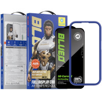 Защитное 3D стекло Blueo Hot Bending AR Anti-Reflective для Apple iPhone 17 / 17 Pro / 16 Pro (6.3")