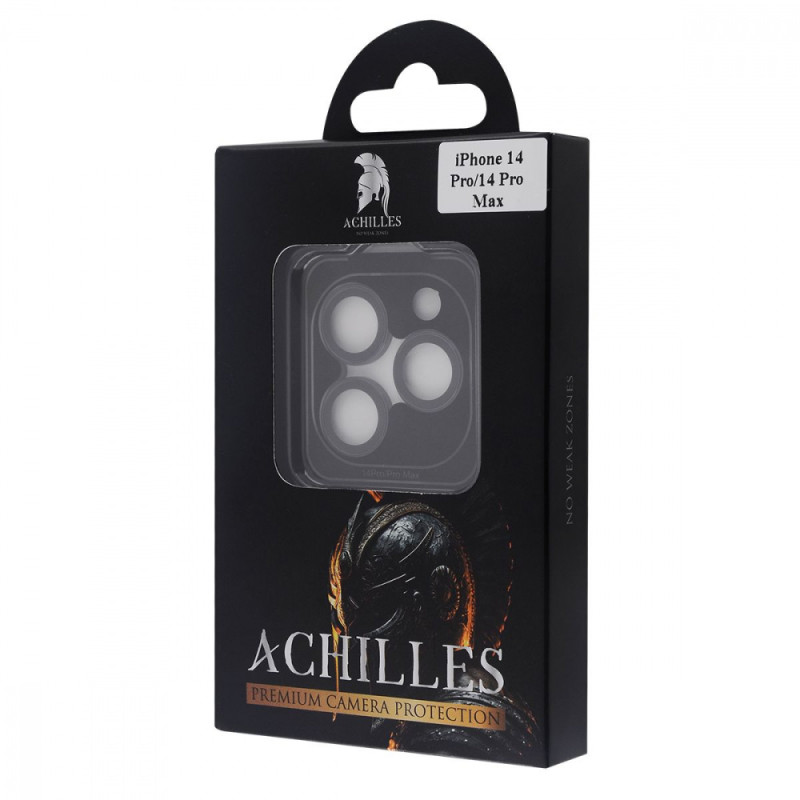 Захист камери ACHILLES iPhone 14 Pro/14 Pro Max silver