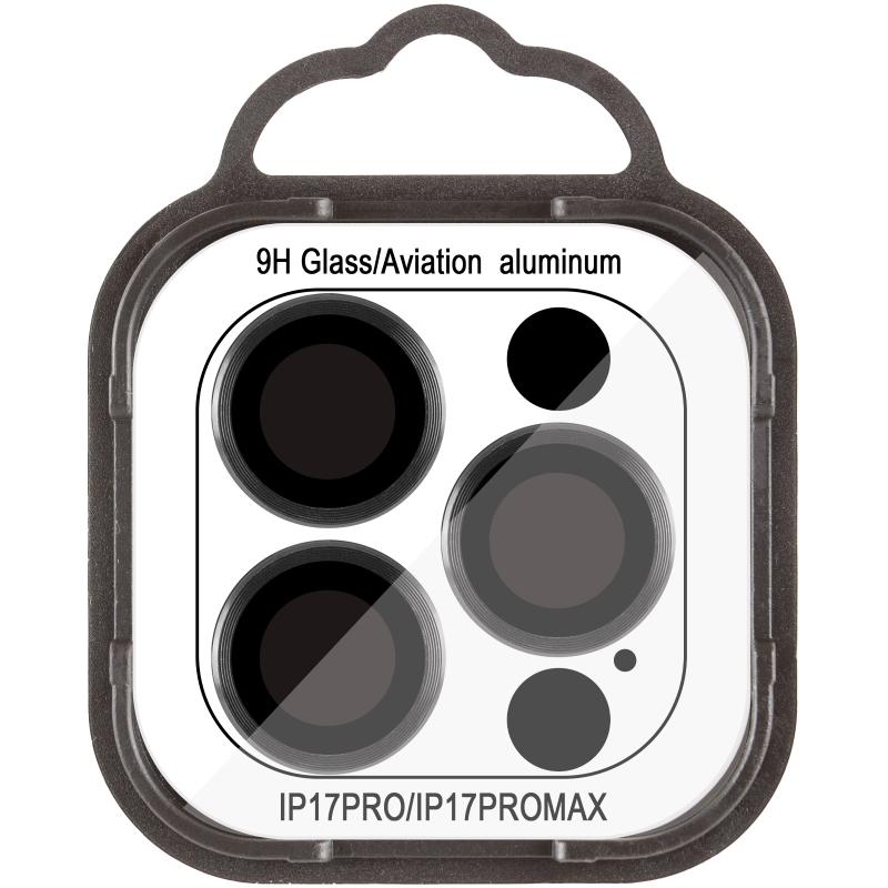 Защитное стекло Metal Classic на камеру (в упак.) для Apple iPhone 17 Pro (6.3") / 17 Pro Max (6.9")