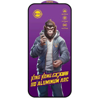 Защитное стекло 5D Anti-static Purple (тех.пак) для Apple iPhone 17 Pro Max (6.9")