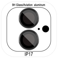 Защитное стекло Metal Classic на камеру (в упак.) для Apple iPhone 17 (6.3")