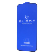 Захисне скло BLADE LITE Series Full Glue iPhone 13/13 Pro/14 без упаковки black