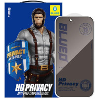 Уценка Защитное 2.5D стекло Blueo Full Cover Anti-Peep для Apple iPhone 17 Pro Max (6.9")