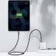 МЗП Baseus Compact Quick Charger 30W QC+ PD (1Type-C + 2USB) white