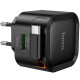 Уценка СЗУ Hoco C154A Changer With Retractable Cable Type-C PD20W+QC3.0 (1USB-C)