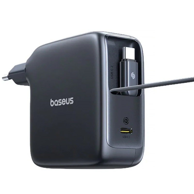 СЗУ Baseus EnerCore CJ21 PD67W with retractable cables (3USB-C) (E0121D)