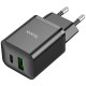 СЗУ Hoco N28 Founder PD20W+QC3.0 (1USB-A/1C)