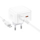СЗУ Borofone BA76A Source PD35W (2Type-C) + Type-C to Lightning