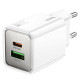 СЗУ Hoco N46 Glorious PD20W+QC3.0 (1USB-A/1C)