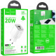 СЗУ Hoco N46 Glorious PD20W+QC3.0 (1USB-A/1C)