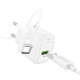 СЗУ Hoco CS52A Surplus QC3.0 (1USB-A) + кабель USB to Type-C