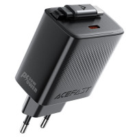 СЗУ Acefast A110 GaN With Retractable Cable Type-C PD30W (1USB-C)