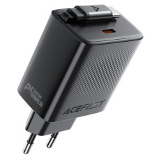 СЗУ Acefast A110 GaN With Retractable Cable Type-C PD30W (1USB-C)