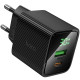 СЗУ Hoco CS84A Excellent with digital display PD30W+QC3.0 (1USB-A/1C)