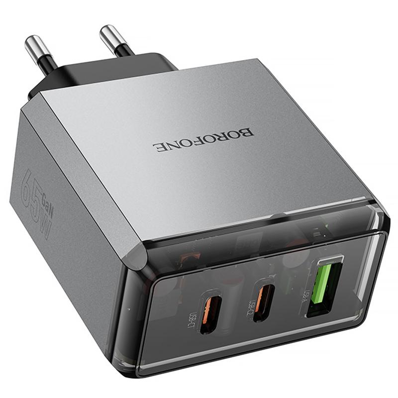 СЗУ Borofone BN22 Lena PD65W (1USB-A/2C)