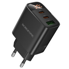 СЗУ Borofone BA98A Ilustre with digital display PD30W (1USB-A/2C)