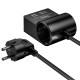 Уценка СЗУ Hoco AC33 Win 1 position 30W QC+PD (1USB-A/2C/1Socket) (1.5m)
