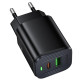 СЗУ Borofone BAS85A Star PD30W+QC3.0 (1USB-A/1C)