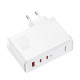МЗП Baseus GaN5 Pro 140W (2 x Type-C + USB) + Кабель Type-C + Type-C) black