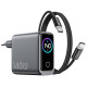 СЗУ WIWU CHG200 Voyager PD140W+QC3.0 (1USB-A/3C) + кабель Type-C to Type-C