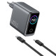 СЗУ WIWU CHG200 Voyager PD140W+QC3.0 (1USB-A/3C) + кабель Type-C to Type-C