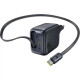 СЗУ Baseus EnerCore CJ11 PD45W with retractable cable (2USB-C) (E0120G)