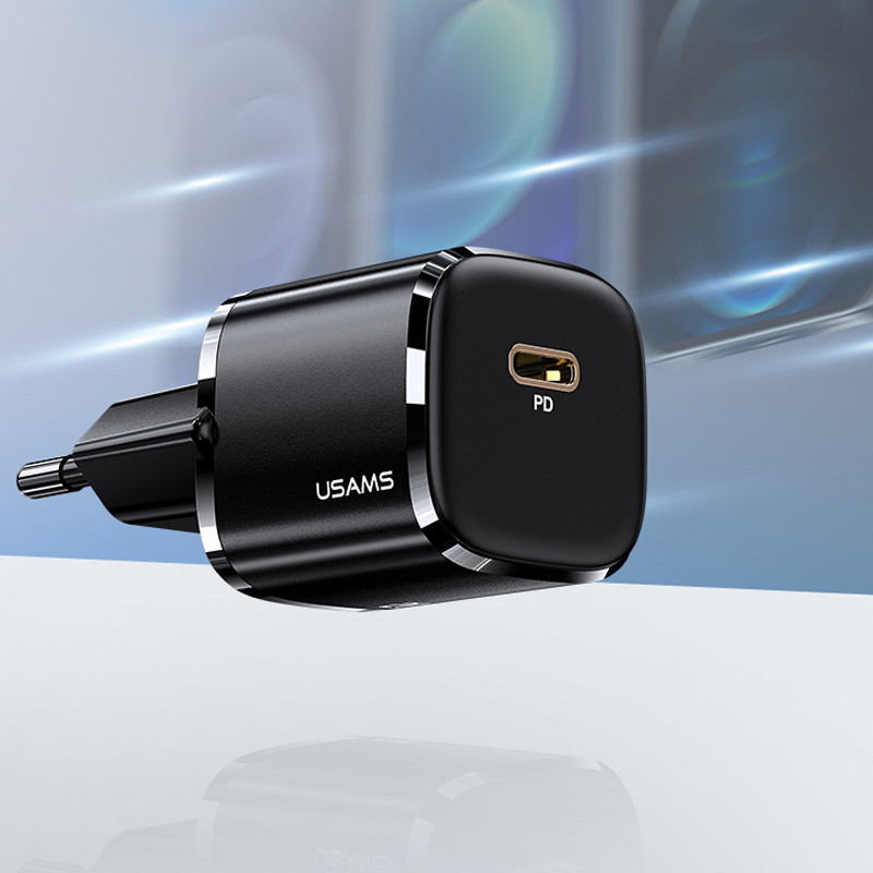 СЗУ Usams US-CC124 T36 20W Super Si (1Type-C/20W)