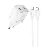 СЗУ Hoco N42 Elogiado 2C PD45W + Type to Type-C