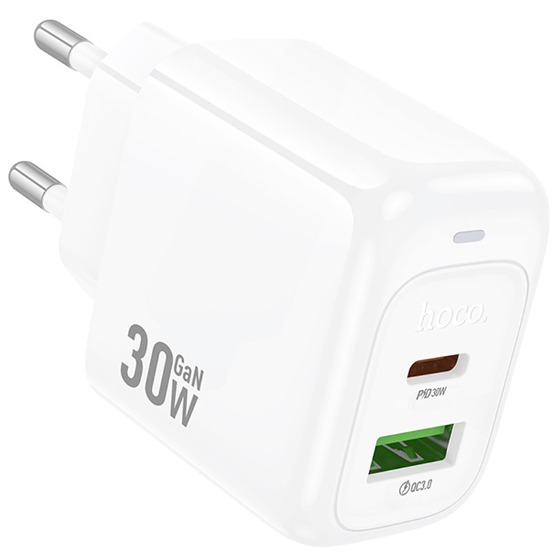 СЗУ Hoco CS55A Surplus PD30W+QC3.0 (1USB-A/1C)