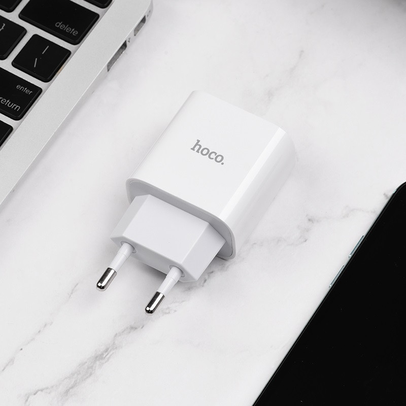 Уценка СЗУ Hoco C76A Plus Speed source PD20W charger (EU)