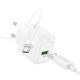 СЗУ Hoco CS52A Surplus QC3.0 (1USB-A) + кабель USB to MicroUSB