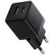 СЗУ Baseus Palm Fast Charger 30W (1USB-A/1C) (P1011160A)