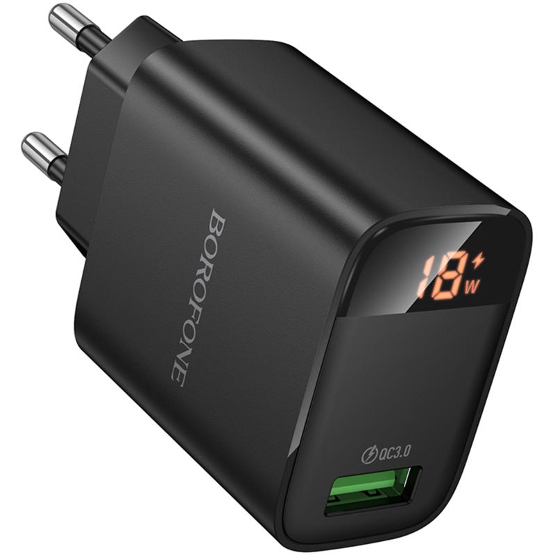 СЗУ Borofone BA95A Ilustre QC3.0 (1USB-A)