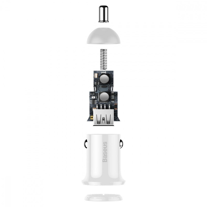 АЗП Baseus Grain Pro 4.8A 2USB black