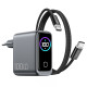 СЗУ WIWU CHG300 Voyager PD100W+QC3.0 (1USB-A/2C) + кабель Type-C to Type-C