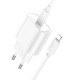 СЗУ Hoco C109A Fighter PD20W+QC3.0 (1USB-A/1C) + кабель Type-C to Lightning