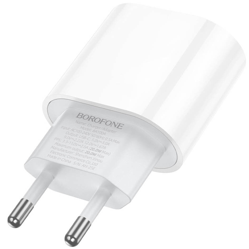СЗУ Borofone BA100A Original PD20W (1USB-C)