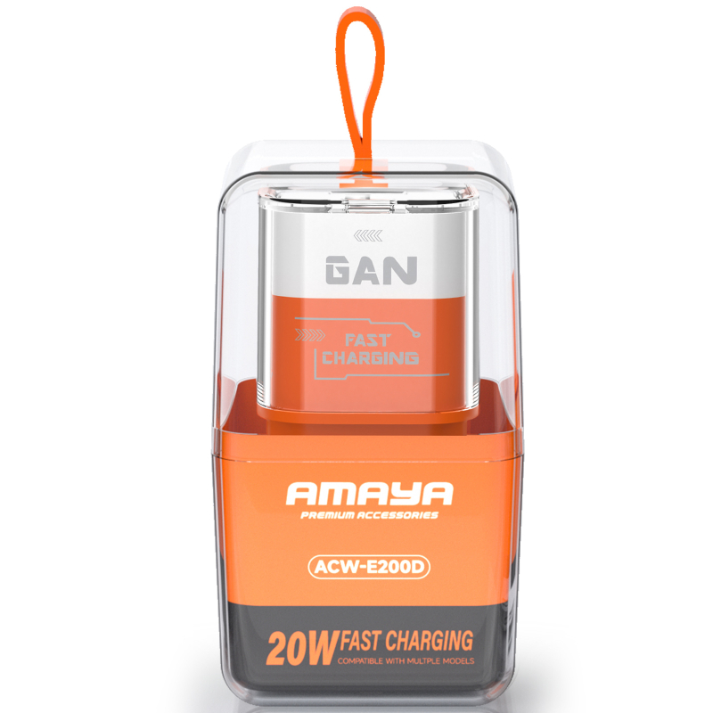 Уценка СЗУ Amaya E200D PD20W+QC3.0 (1USB-A/1C)