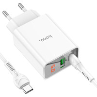 СЗУ HOCO C100A PD20W+QC3.0 + Type-C to Type-C