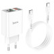 СЗУ HOCO C100A PD20W+QC3.0 + Type-C to Type-C