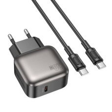 СЗУ Borofone BAS53A Absolute PD20W (1USB-C) + Type-C to Type-C