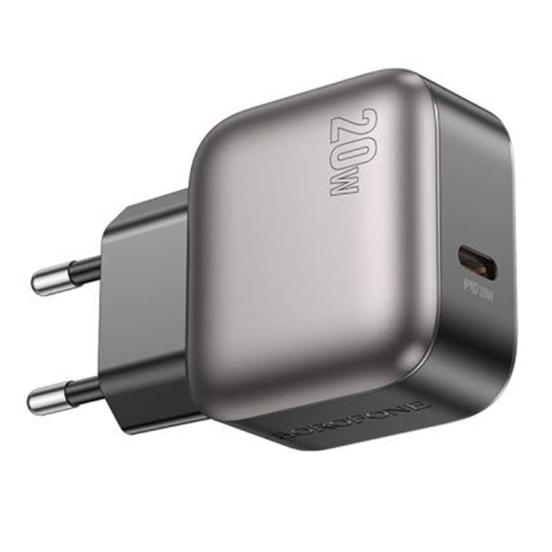 СЗУ Borofone BAS53A Absolute PD20W (1USB-C) + Type-C to Type-C