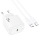 СЗУ Hoco CS53A Surplus PD25W (1USB-C) + кабель Type-C to Type-C