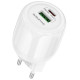 СЗУ Borofone BA93A Lustrous PD20W+QC3.0 (1USB-A/1C)