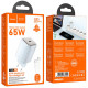 СЗУ Hoco N48 Glorious PD65W (1USB-C) + кабель Type-C to Type-C