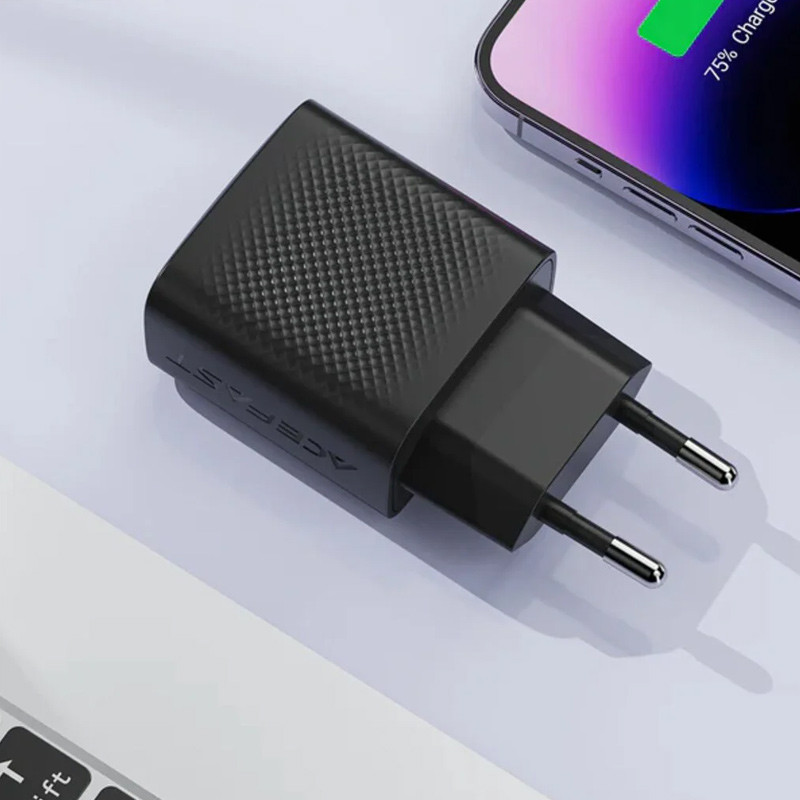 СЗУ Acefast A104 GaN PD25W (1USB-C)