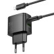 СЗУ Hoco CS61A Bright PD30W+QC3.0 (1USB-A/1C) + кабель Type-C to Lightning