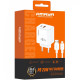 СЗУ Amaya E77D PD20W+QC3.0 (1USB-A/1C) + кабель USB to Lightning